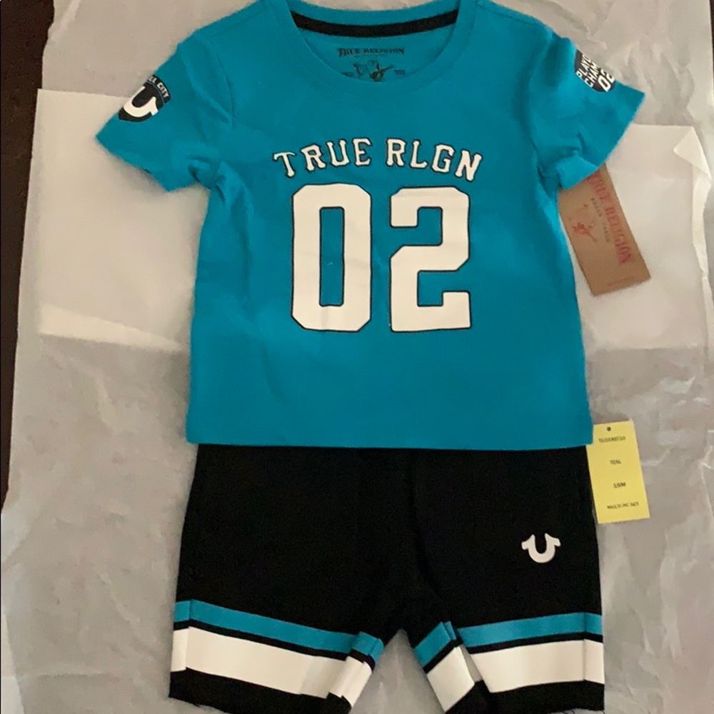 Baby boys short set
